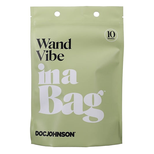 Doc Johnson Rechargeable Body Wand Vibe In A Bag - Body Wands