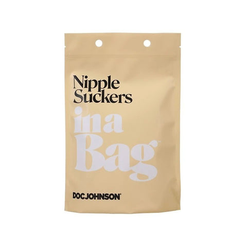 Doc Johnson Silicone Nipple Suckers In A Bag - Nipple and Clit Clamps