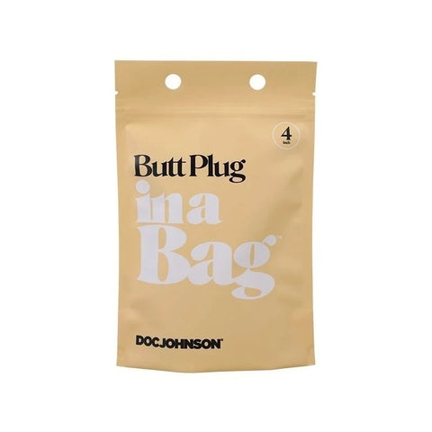 Doc Johnson Beginner-Friendly Butt Plug In A Bag - Butt Plugs