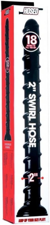 Hosed Swirl Hose Anal Dildo 18 Inch Anal Dildos