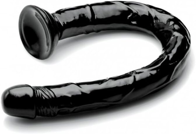Hosed Realistic Hose Big Black Anal Dildo 19 Inch Anal Dildos