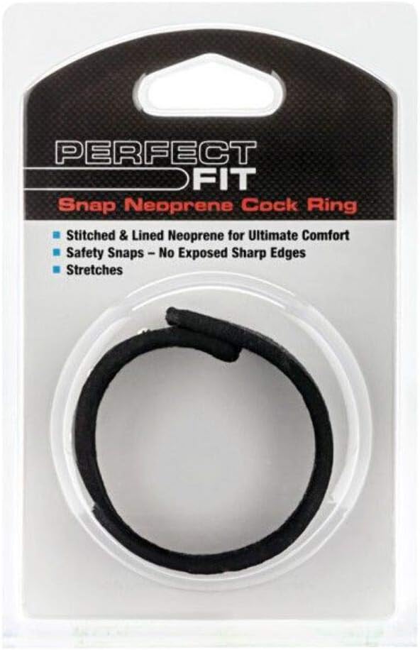 Perfect Fit Neoprene Snap Mens Cock Ring Cock Rings