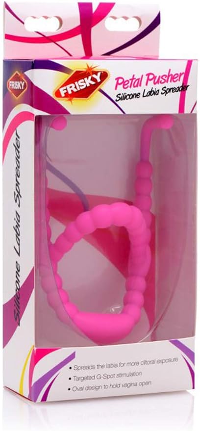 Frisky Petal Pusher Silicone Labia Spreader Pussy And Clit Toys