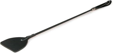 Easy Toys Fetish Collection Wide Crop Bondage Whip Black - Whips And Crops