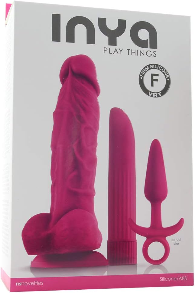 NS Novelties Inya Play Things Three Piece Pleasure Kit Sex Kits