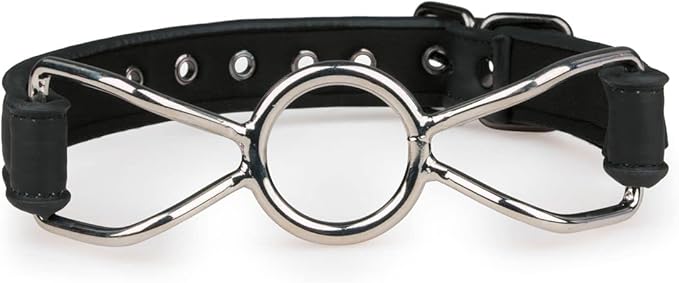 Easy Toys Fetish Collection Metal O-Ring Bondage Mouth Gag Bondage Gags and Bits