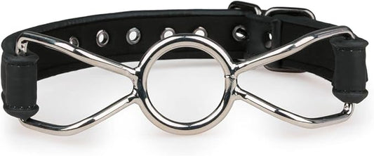 Easy Toys Fetish Collection Metal O-Ring Bondage Mouth Gag - Bondage Gags and Bits
