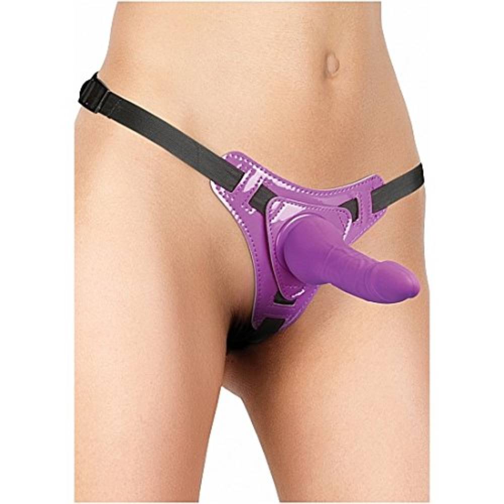 Shots Toys Pleasure Strap-On 5.7 Inch Dildo Strap On Sextoys