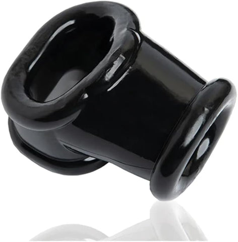 Oxballs Powersling Cocksling And Ballstretcher Black - Ball and Cock Toys