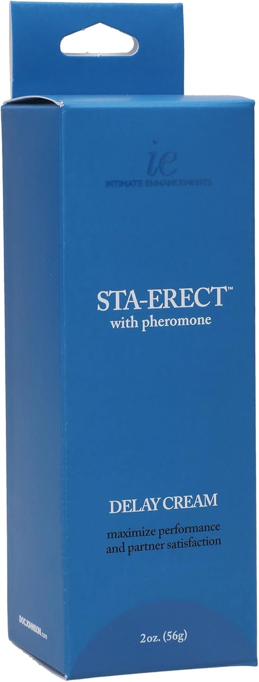 Intimate Enhancements Sta Erect With Pheromone Sex Delay Cream Delay and Excite Sprays