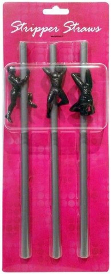 Kheper Games Stripper Straws Party Wear Male Bachelorette and Bucks