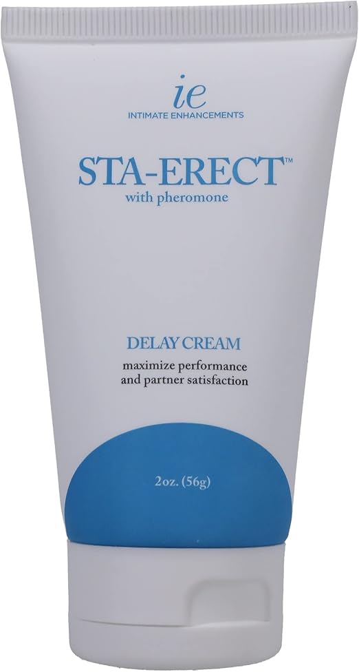 Intimate Enhancements Sta Erect With Pheromone Sex Delay Cream Delay and Excite Sprays