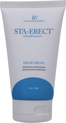 Doc Johnson Sta Erect With Pheromone Sex Delay Cream - Delay and Excite Sprays