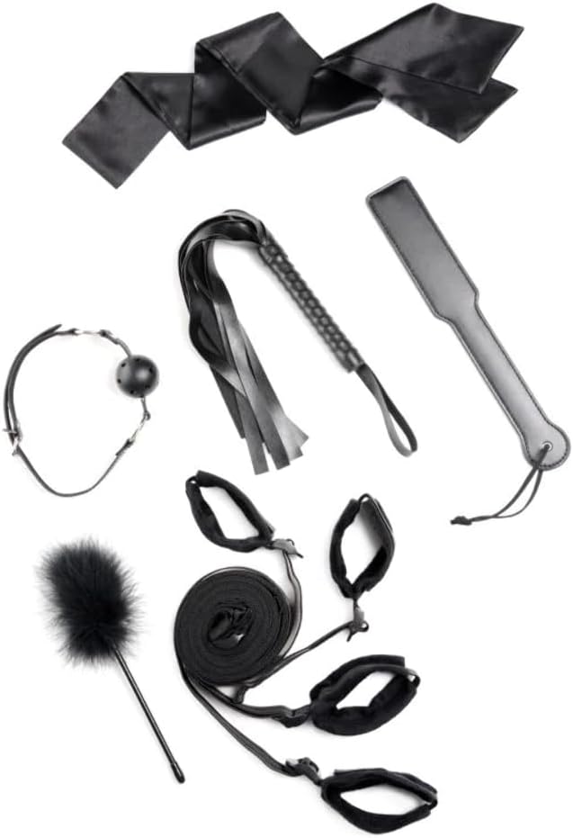 Strict Bed Restraint Bondage Kit Black Bondage Kits