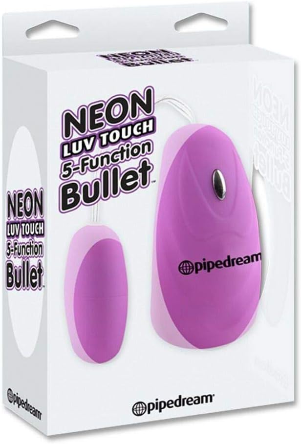 Pipedream Neon Luv Touch 5 Function Bullet Vibrator Bullet Vibrators