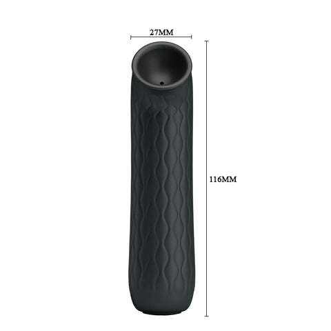 Baile MR Play Rechargeable Anal Sucking Butt Plug - Butt Plugs