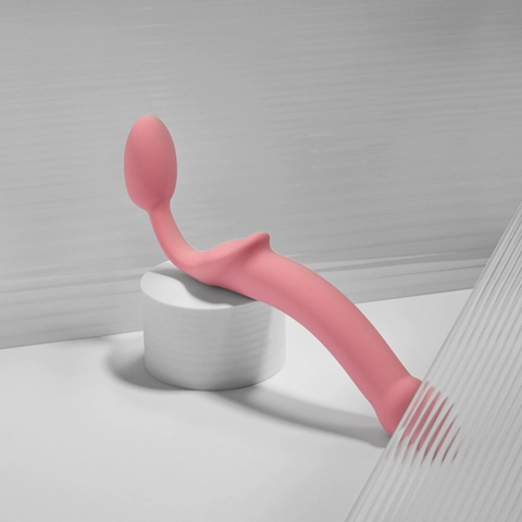 STRAP-ON-ME NEW Bendable Strap-On Flexible Dildo Pink - Strap On Sextoys