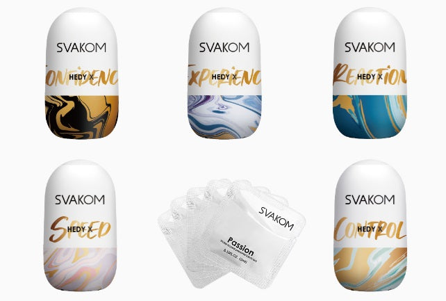 Svakom Hedy X-MIX Stretchy Strocking Sleeve Set Masturbators and Strokers