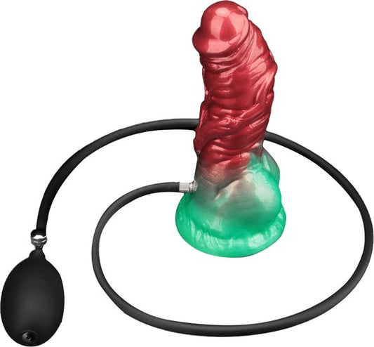 Lovetoy Aerosx 8 Inch Dual Density Inflatable Fantasy Dildo Coloured Realistic Dildos