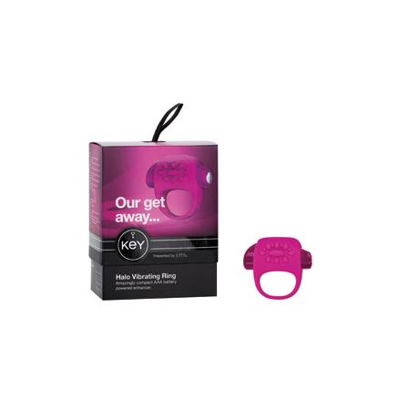 Key by Jopen Halo Male Vibrating Cock Ring - Cock Rings