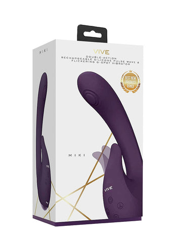 Vive Miki Pulse Wave Flickering G Spot Vibrator - G-Spot Vibrators