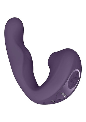 Vive Zaki Air and Pulse Wave G-Spot Vibrator - G-Spot Vibrators