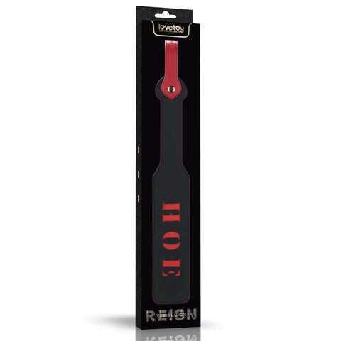 Lovetoy 15 Inches Rebellion Reign Fetish Paddle HOE - Paddles And Slappers