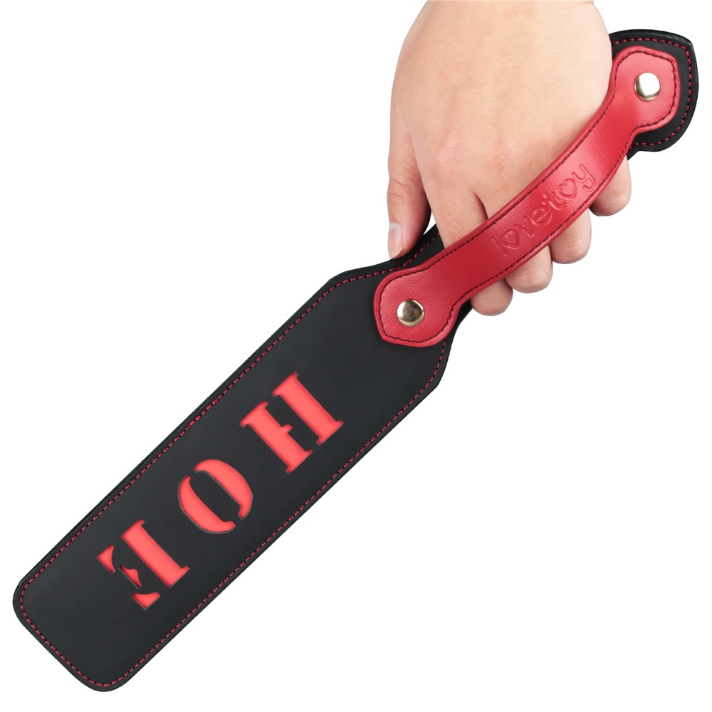 Lovetoy 15 Inches Rebellion Reign Fetish Paddle HOE - Paddles And Slappers
