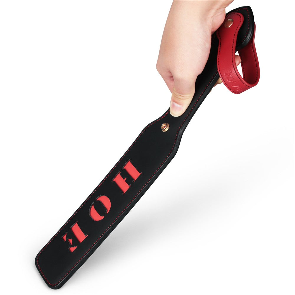 Lovetoy 15 Inches Rebellion Reign Fetish Paddle HOE - Paddles And Slappers
