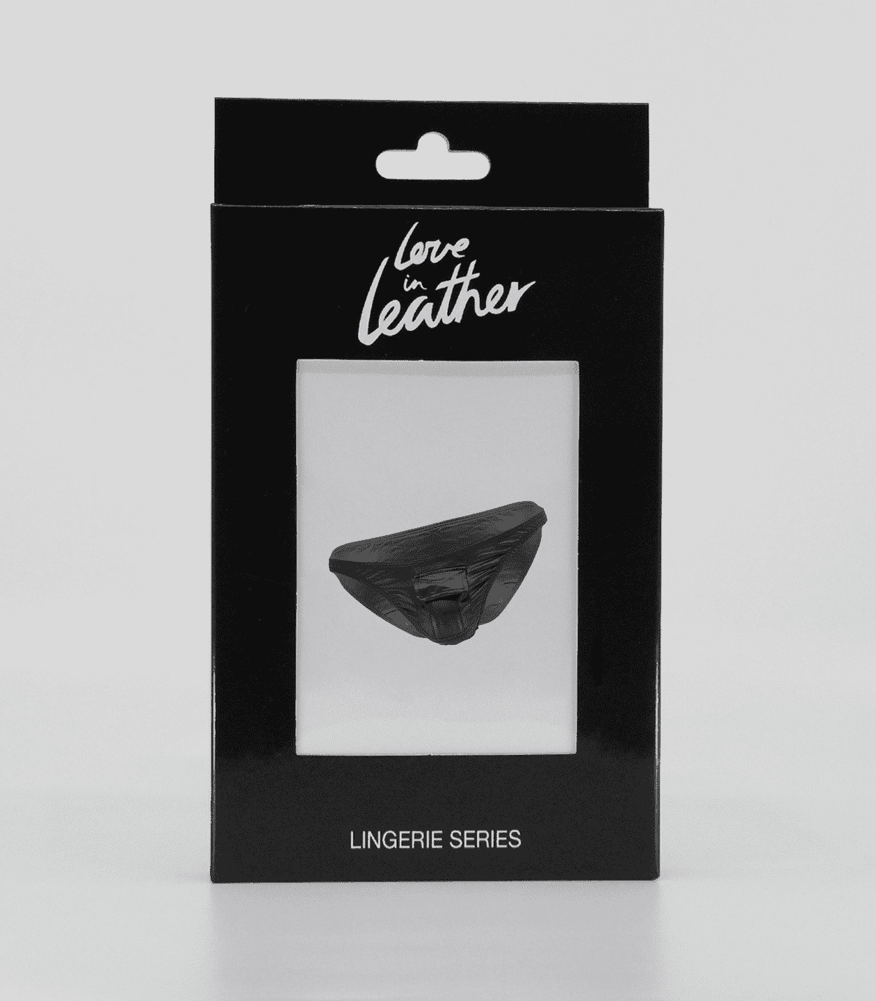Love In Leather Mens Wet Look Front Pocket Underwear His Fetish