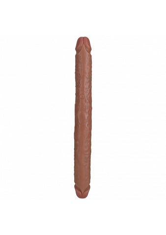REALROCK 35 cm Slim Double Ender Realistic Dildo - Double Ender