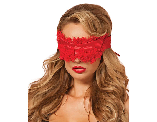 Seven Til Midnight Eyelash Blindfold - Masks And Blindfolds