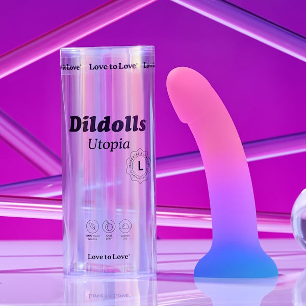 LOVE TO LOVE DILDOLLS Utopia Silicone Dildo Large Realistic Dildos