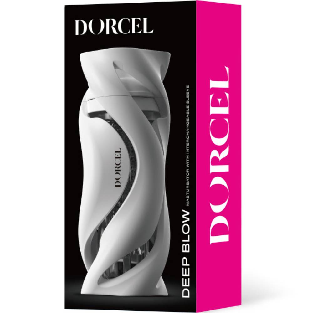 DORCEL Deep Blow Manual Mens Masturbator Masturbators and Strokers