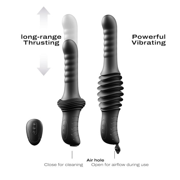 Marc DORCEL Deep Orgasm Remote Control Thrusting Machine - Sex Machines