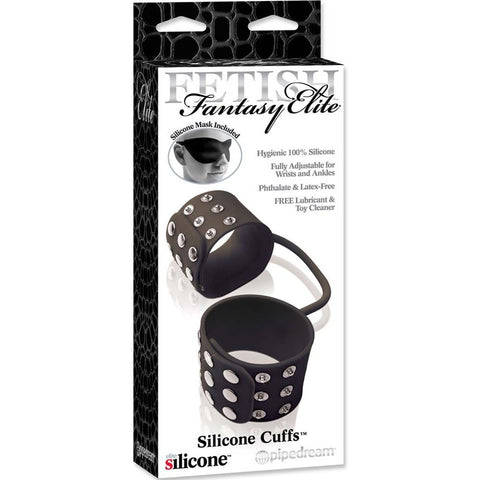 Fetish Fantasy Elite Bondage Play Silicone Cuffs - Novelty Vibrators