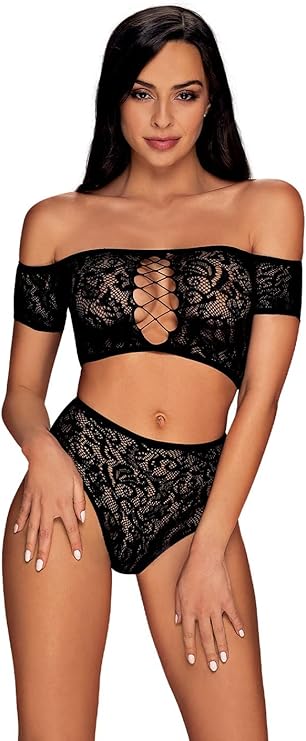 Obsessive Inessita Bra & Panty Set 2 Piece - Bras and Bra Sets