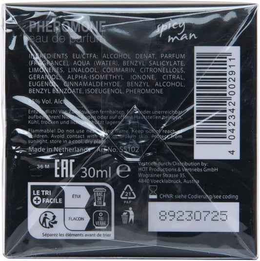 Hot Production Hot Pheromone Miami Spicy Man Sex Pheromone Cologne for Men 30ml Sex Pheromones and Perfumes