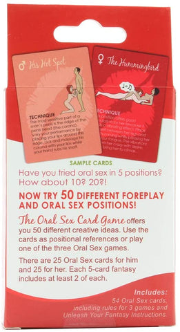 Kheper Oral Sex Adult Card Game - Sex Games, Coupons and Tricks