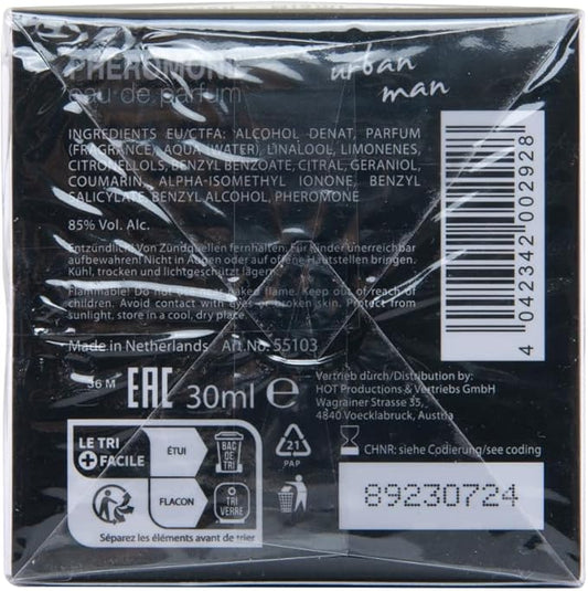 Hot Production Hot Pheromone Tokyo Urban Man Sex Pheromone Cologne for Men 30ml Sex Pheromones and Perfumes