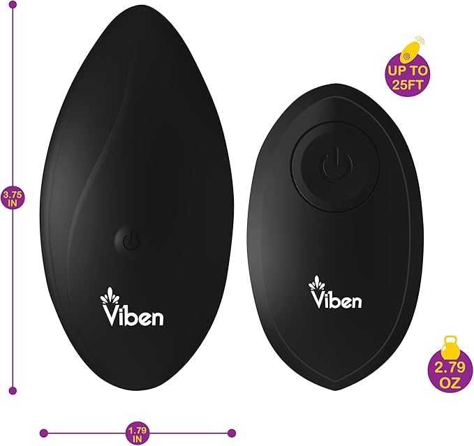 Viben Racy Multi Function Remote Controlled Panty Vibrator Remote Control Vibrators