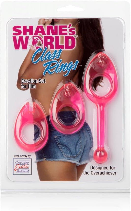 CalExotics Shane's World Class Cock Rings Set - Cock Rings
