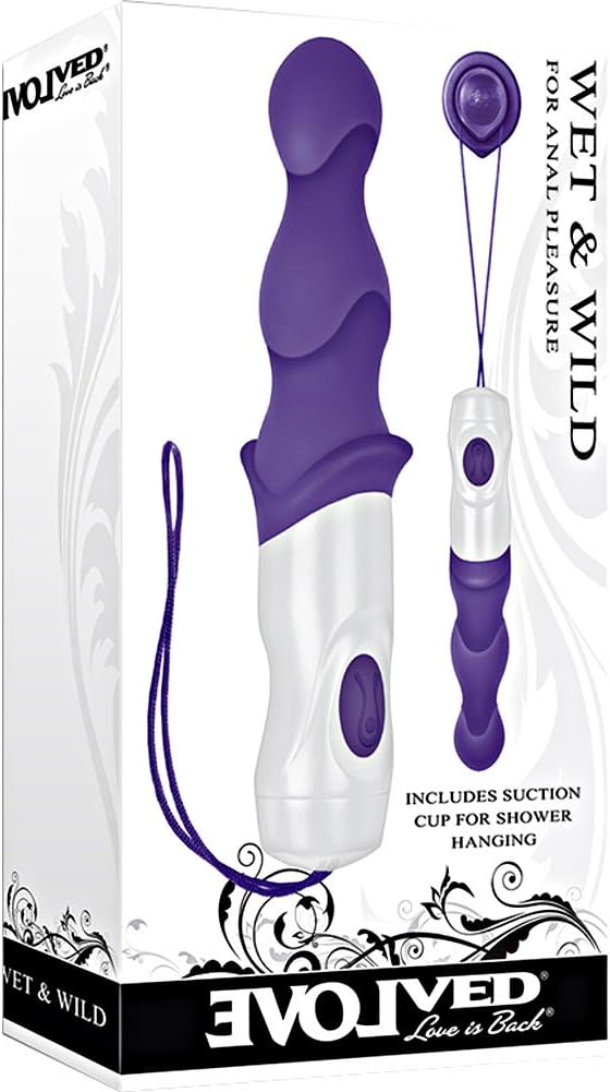 Evolved Wet and Wild Anal Vibrator Anal Vibrators