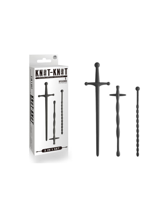 Nanma Knot-Knot Silicone Urethral Sounds Kit Set - Urethral Sounds