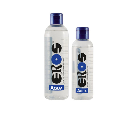 EROS AQUA Water Based Lubricant Bottle with Pump 1000ml - Water Based Lubes