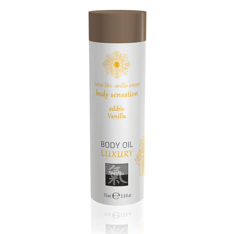 Hot Production SHIATSU Luxury Edible Body Massage Oil 75 ml - Massage Oils and Lubricants