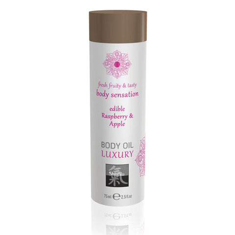 Hot Production SHIATSU Luxury Edible Body Massage Oil 75 ml - Massage Oils and Lubricants