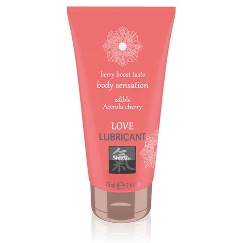 Hot Production SHIATSU Edible Love Adult Lubricant 75ml - Massage Oils and Lubricants
