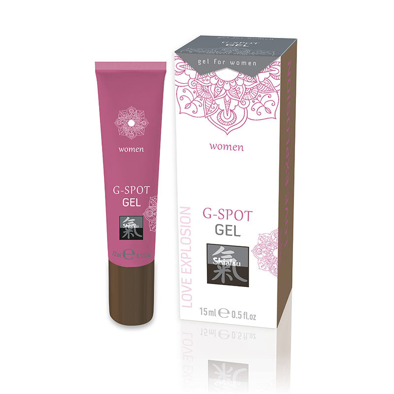 Hot Production SHIATSU G Spot Stimulation Gel For Women 15ml Delay and Excite Sprays