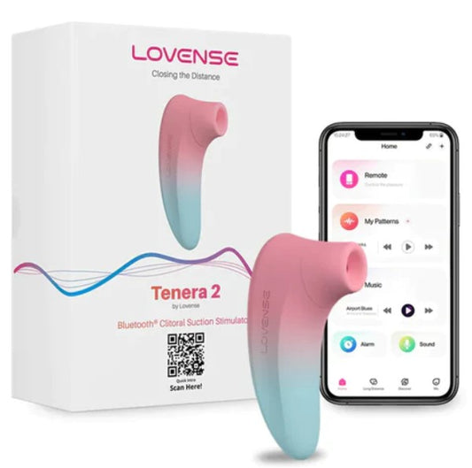 Lovense Tenera 2 Clitoral Suction Vibrator Clit Ticklers and Pulsators